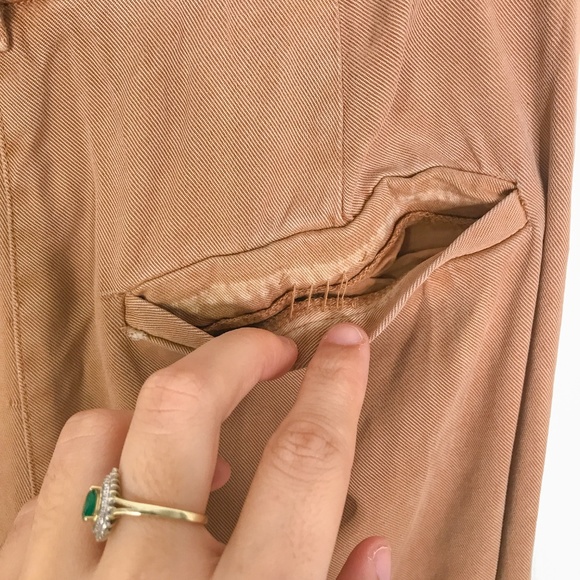 Aritzia Wilfred Ingres Camel Slouchy Jogger Pants - Picture 7 of 8
